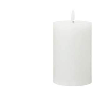LED Kerze - weiß - Wachs, Kunststoff - 18 cm - [10.0] | Möbel Kraft