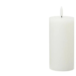 LED Kerze - weiß - Wachs, Kunststoff - 18 cm - [7.5] | Möbel Kraft