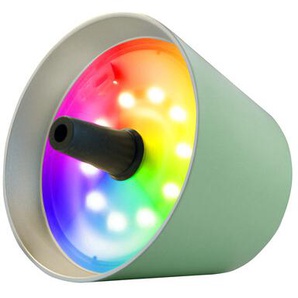 LED-Tischleuchte mit RGB-Farbwechselfunktion Top 2.0 sompex oliv grün, Designer Lexis Kraft, Lampenschirm 9 cm; Stopfen 2.3 cm