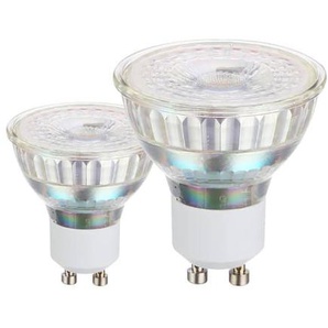 LED-Leuchtmittel 4,5 W/GU10/ 345 lm, klar, 2er Pack