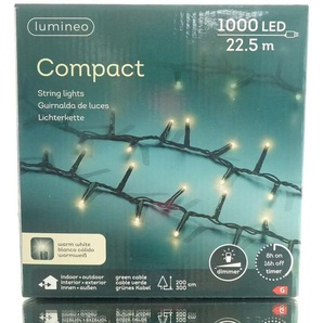 Led Lichterkette Compact 2.250 cm 1.000 Lichter warmweiß - Lumineo