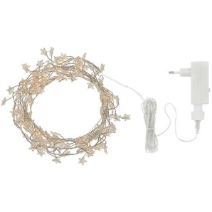LED-Lichterkette Trille Cluster klar / silberfarben transparent, Designer Sirius