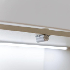 LED Lichtleiste MARLIN LED-Unterbaubeleuchtung Lampen Gr. Höhe: 1,8 cm, grau (alu) Lichtleisten