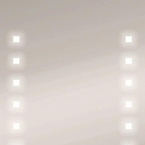 LED-Lichtspiegel JOKEY Capella II Spiegel Gr. B/H/T: 60 cm x 80 cm x 2,9 cm, silberfarben (silber) Kosmetikspiegel