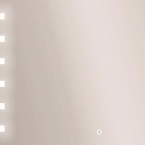 LED-Lichtspiegel JOKEY Capella IV Spiegel Gr. B/H/T: 60 cm x 100 cm x 5,5 cm, silberfarben Kosmetikspiegel