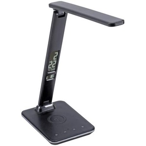 LED Nachttischlampe PAUL NEUHAUS ADRIANO Lampen Gr. 1 flammig, schwarz LED Nachtischleuchten