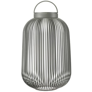 LED-Outdoorlaterne L Lito Blomus granite gray grau, Designer Blomus Design Team, 49 cm