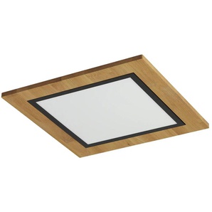 LED-Paneel - holzfarben - Materialmix - 55 cm - 5 cm | Möbel Kraft