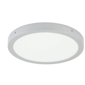 LED-Panel  chrom matt  rund ´groß´   ¦ silber Ø: 40