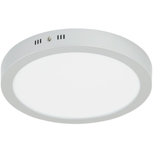 LED-Panel  chrom matt  rund ´mittel´   ¦ silber Ø: 30