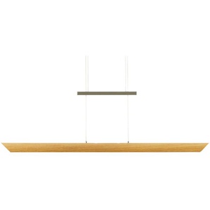 LED-Pendelleuchte  1-flammig  Eiche natur   ¦ holzfarben ¦ Maße (cm): B: 9 T: 9.0