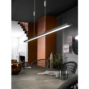 LED-Pendelleuchte Carmel I 120 x 6cm Schwarz Material: Metall, Kunststoff Metallart: Eisen Oberfläche Metall: Lackiert LED LED-Platine