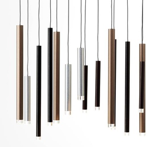 LED-Pendelleuchte Cembalo III 70 x 180 x 30cm Multicolor 14 Hauptmaterial: Acrylglas Sekundärmaterial: Stahl, lackiert Nicht austauschbare LEDs