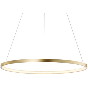 LED-Pendelleuchte Circle I Ø 60cm Gold/Gold LED-Platine