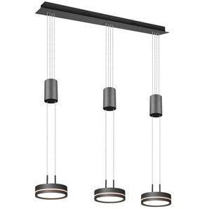 LED-Pendelleuchte Franklin, anthrazit, 85 cm