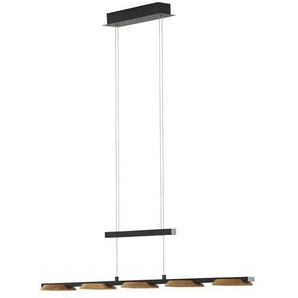 LED-Pendelleuchte   ¦ holzfarben ¦ Maße (cm): B: 9