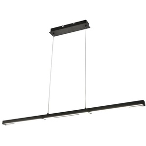 LED-Pendelleuchte Ling, schwarz, 110 cm
