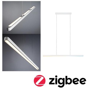 LED Pendelleuchte PAULMANN Lento Smart Home Zigbee 3x13,5W 230V Aluminium/Kunststoff Lampen Gr. Höhe: 2,5 cm, weiß LED Hängeleuchten und Pendelleuchten
