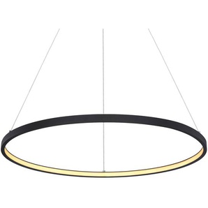 LED-Pendelleuchte Ralph IV Ø 60cm Schwarz Kunststoffart: Polypropylen Material: Metall, Kunststoff Metallart: Eisen Oberfläche Metall: Lackiert