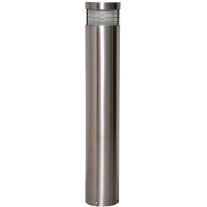 LED Pollerleuchte HAVIT LIGHTING MAXI Lampen Gr. 1 flammig, Ø 10 cm Höhe: 60 cm, Pollerleuchte, silberfarben (edelstahlfarben) Pollerleuchten