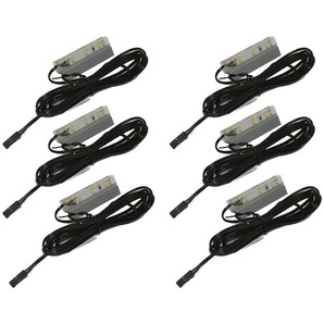 LED-Rückwandbeleuchtung  6er-Set  Atina ¦ weiß