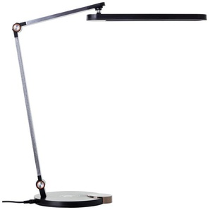 LED Schreibtischlampe BRILLIANT Officehero Lampen Gr. Höhe: 40,00 cm, schwarz LED Schreibtischlampen Wireless charging, 1000 lm, dimmbar, CCT,