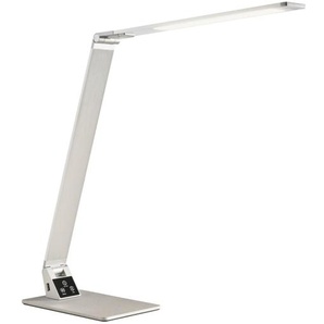 LED-Schreibtischlampe Uno, silber, 50 cm