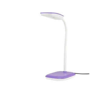 LED-Schreibtischleuchte 1-flammig lila - rosa/pink - Materialmix - 11 cm - 36 cm - cm 25,0 | Möbel Kraft