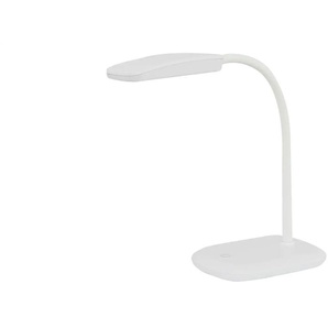 LED-Schreibtischleuchte 1-flammig weiß - weiß - Materialmix - 11 cm - 36 cm - cm 25,0 | Möbel Kraft