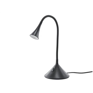 LED-Schreibtischleuchte mit Flexarm schwarz - schwarz - Materialmix - 35,5 cm - 31,8 cm | Möbel Kraft