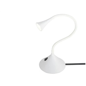 LED-Schreibtischleuchte mit Flexarm weiß - weiß - Materialmix - 35,5 cm - 31,8 cm | Möbel Kraft