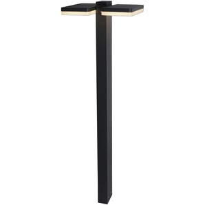 LED Sockelleuchte NÄVE Clair Lampen Gr. 2 flammig, Höhe: 80,00 cm, grau (anthrazit) Sockelleuchten Außenleuchte, Terrasse, anthrazit, Höhe: 80cm, LED warmweiß