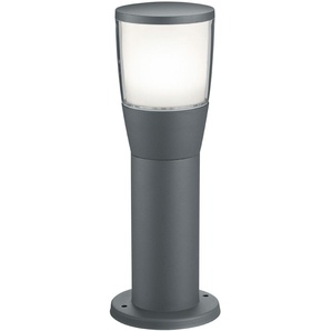 LED Sockelleuchte TRIO LEUCHTEN SHANNON Lampen Gr. 1 flammig, Ø 12,5 cm Höhe: 35 cm, grau (anthrazit) Sockelleuchte Sockelleuchten Lampen