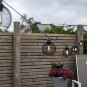 LED-Solar-Lichterkette Sunlight, 8 ww LED