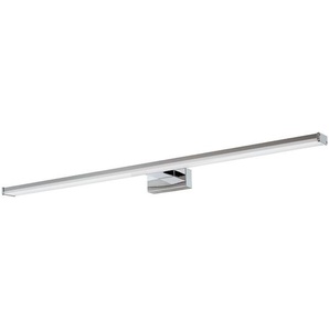 LED-Spiegelleuchte Pandella 78cm Weiß/Silber Hauptmaterial: Kunststoff Sekundärmaterial: Stahl, verchromt Nicht austauschbare LEDs