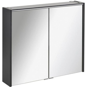 Led Spiegelschrank denver / Badschrank mit gedämpften Scharnieren / Maße (b x h x t): ca. 80 x 68,5 x 16 cm / hochwertiger Schrank mit Spiegel und