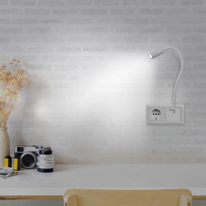 LED-Stecker Spotlight 1-flammig Svetloba aus Kunststoff