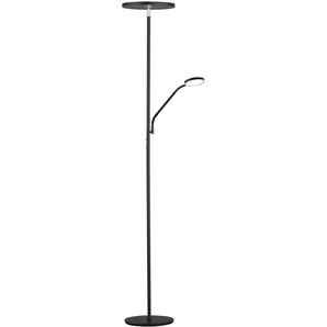 LED Stehlampe FHL EASY Fabi Lampen Gr. 2 flammig, Ø 30,00 cm Höhe: 180,00 cm, braun (sand schwarz) LED Standleuchten Stehlampen Dimmbar, CCT Steuerung
