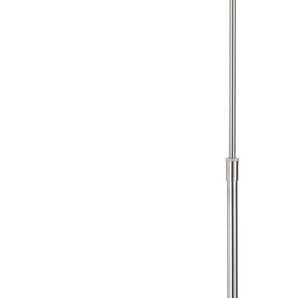 LED Stehlampe FISCHER & HONSEL Nami Lampen Gr. 1 flammig, Ø 23 cm, grau (nickelfarben) LED Stehlampen Standleuchten