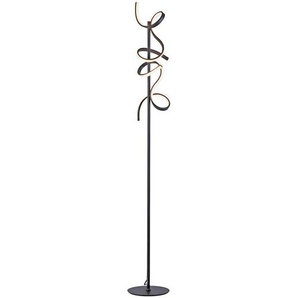 LED Stehlampe LEUCHTEN DIREKT CURLS Lampen Gr. 2 flammig, Ø 22 cm, schwarz Designer Stehlampen Standleuchte Stehlampe Standleuchten LED