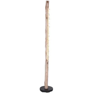 LED Stehleuchte 1-flammig | holzfarben | 150 cm | [18.0] |