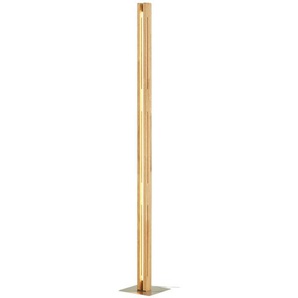 LED-Stehleuchte, Eiche geölt - holzfarben - Materialmix - 20,5 cm - 153 cm | Möbel Kraft