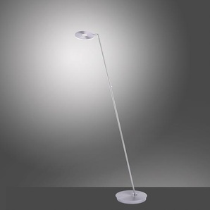LED-Stehleuchte Martin I 26 x 140 x 26cm Silber Material: Metall Metallart: Eisen Oberfläche Metall: Lackiert LED LED-Platine