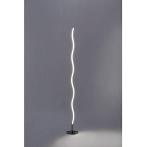 LED-Stehleuchte Ø 14cm Weiß Hauptmaterial: Acrylglas Sekundärmaterial: Eisen, gebürstet Nicht austauschbare LEDs