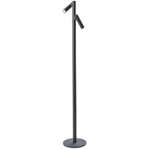 LED-Stehleuchte Tubo sompex grau, 120 cm