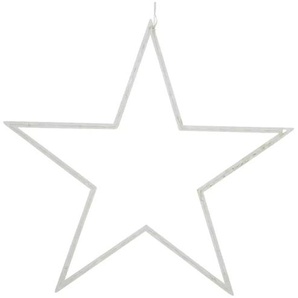 LED Stern mit RGB - weiß - Materialmix - cm 3,0 - 61.0 | Möbel Kraft