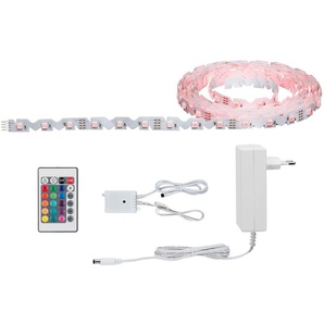 LED-Streifen PAULMANN FlexLED 3D Basisset 5m RGB Lichterketten Gr. Dioden 210 St. Flammen 1 St., x Gesamtlänge 5 m, weiß LED Streifen