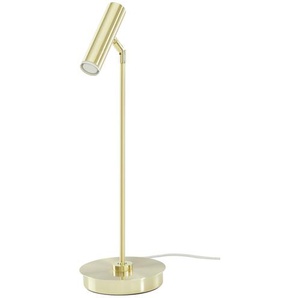 HELL-höllisch gutes Licht LED-Tischleuchte, 1-flammig, messing-matt - Materialmix - 50 cm - [16.0] | Möbel Kraft