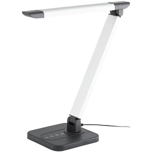 KHG LED Tischleuchte, 1-flammig | silber | 46 cm | 45,5 cm | 16 cm |