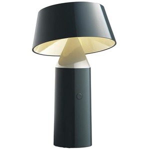 LED-Tischleuchte Bicoca Marset anthrazit grau, Designer Christophe Mathieu, 22.5 cm